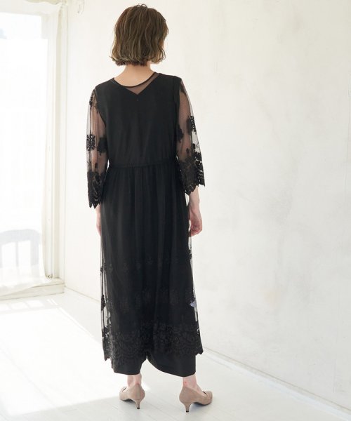 セール 一部店舗限定 Mon E Toile 結婚式にも 2way レースガウンサロペット ロペピクニック Rope Picnic Magaseek