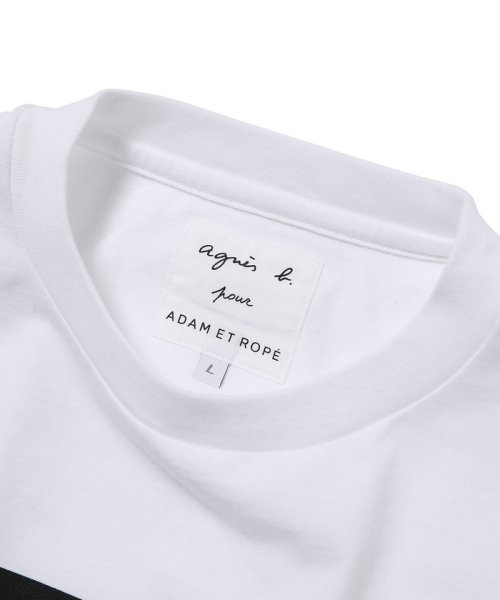 ADAM ET ROPE'(アダム　エ　ロペ)/【agnes b. pour ADAM ET ROPE'】T－SHIRTS SERIGRAPHIE/img06