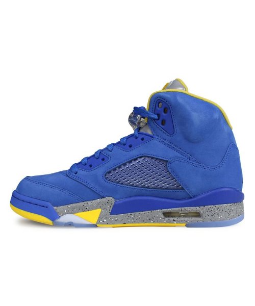 Nike Air Jordan 5 Retro Jsp Laney ナイキ エアジョーダン5 レトロ スニーカー メンズ ブルー Cd27 400 ナイキ Nike Magaseek