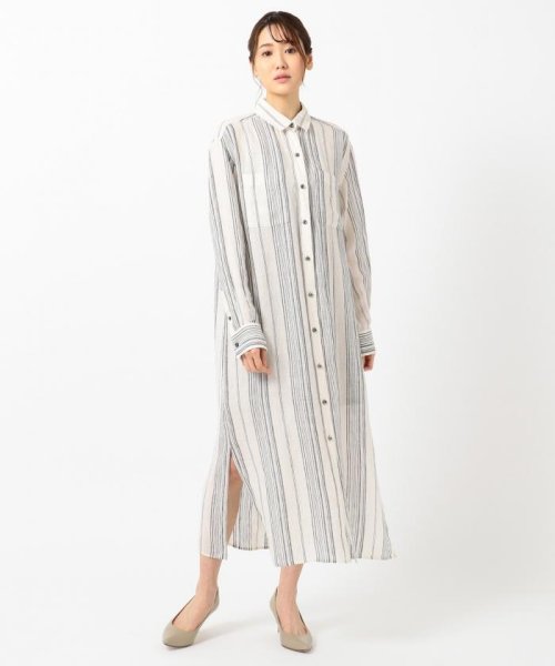 セール 洗える Libeco Linenワンピース ２３区 大きいサイズ Nijyusanku Large Size Magaseek