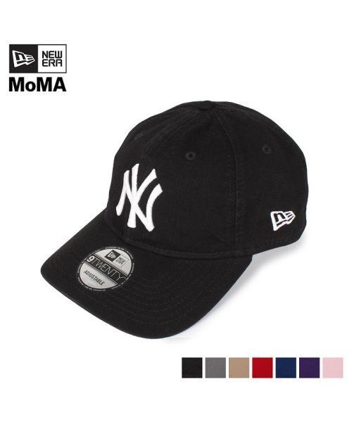 NEW ERA(ニューエラ)/ニューエラ モマ NEW ERA MoMA キャップ 帽子 ニューヨーク ヤンキース メンズ レディース コラボ NY YANKEES 9TWENTY ブラック/img01