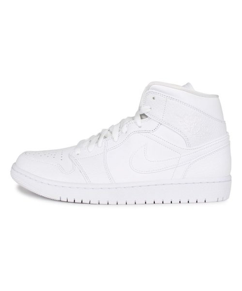 Nike Air Jordan 1 Mid ナイキ エアジョーダン1 スニーカー メンズ ホワイト 白 554724 130 503190671 ナイキ Nike Magaseek