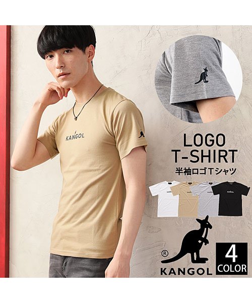 TopIsm(トップイズム)/KANGOLカンゴール別注袖ビッグシルエット半袖Tシャツ/img01