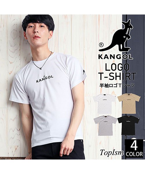 TopIsm(トップイズム)/KANGOLカンゴール別注袖ビッグシルエット半袖Tシャツ/img02