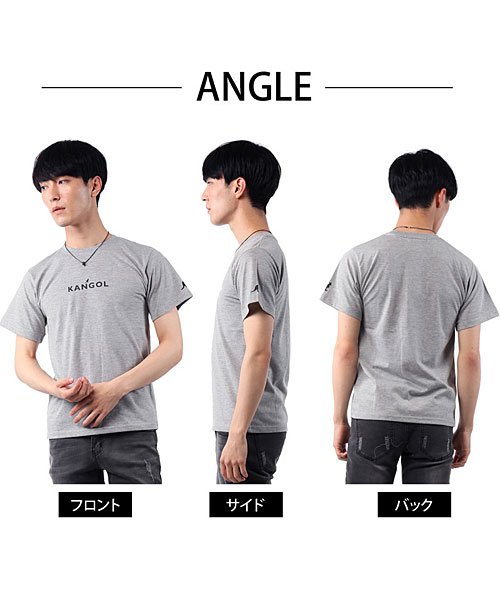 TopIsm(トップイズム)/KANGOLカンゴール別注袖ビッグシルエット半袖Tシャツ/img15