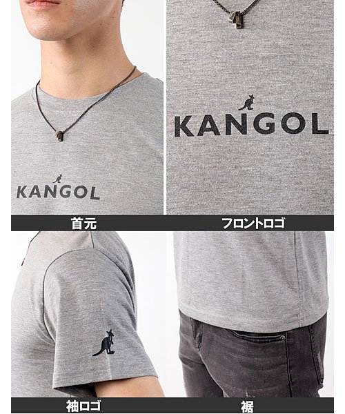 TopIsm(トップイズム)/KANGOLカンゴール別注袖ビッグシルエット半袖Tシャツ/img22