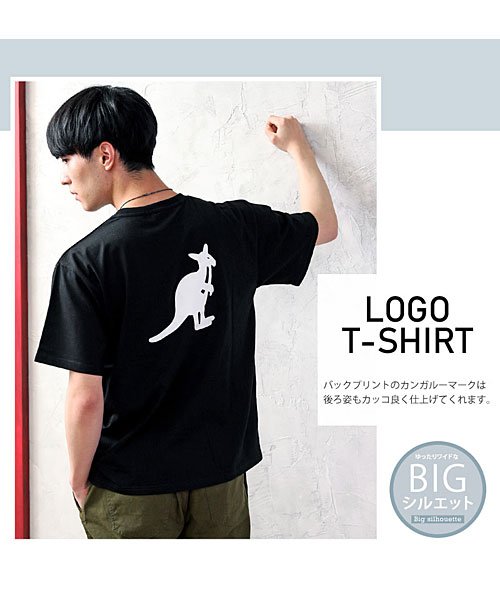 TopIsm(トップイズム)/KANGOLカンゴール別注ロゴバックプリント半袖Tシャツ/img17