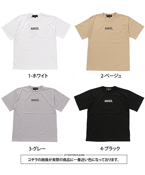 TopIsm(トップイズム)/KANGOLカンゴール別注ロゴバックプリント半袖Tシャツ/img21