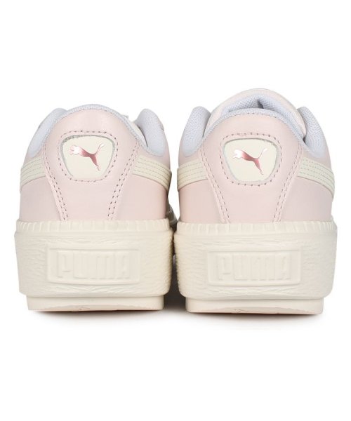 プーマ Puma バスケット プラットフォーム スニーカー レディース 厚底 Basket Platform Trace Lite Wns ピンク プーマ Puma Magaseek