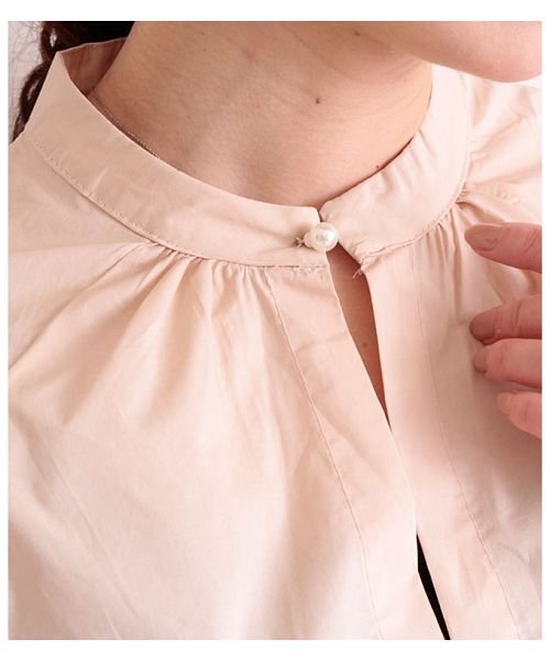 Sawa a la mode(サワアラモード)/ボタニカル刺繍袖のコットントップス/img06