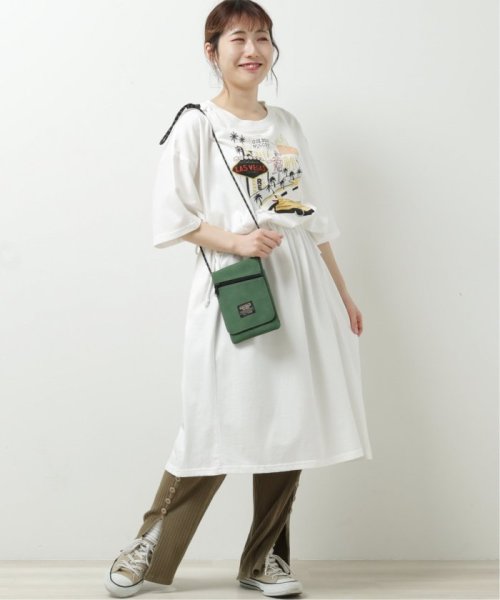 セール Laプリントドロストワンピース ダブルネーム Double Name Magaseek