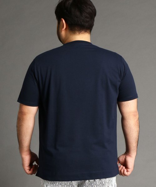 HIDEAWAYS NICOLE L(ハイダウェイニコル（大きいサイズ）)/＜大きいサイズ＞ロゴプリントTシャツ/img01