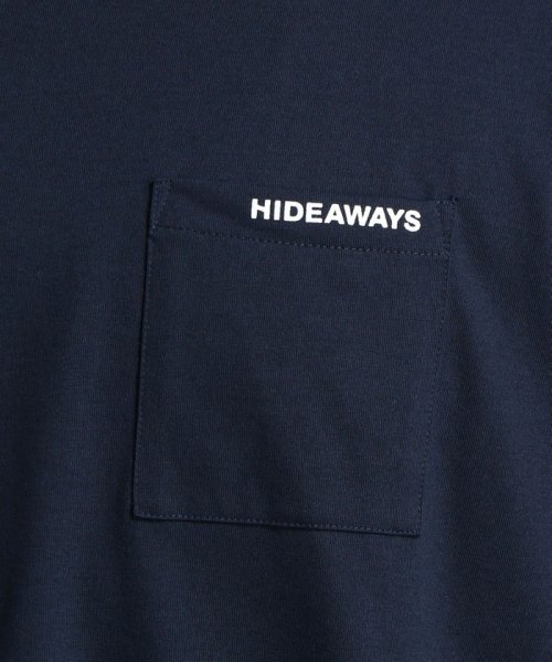 HIDEAWAYS NICOLE L(ハイダウェイニコル（大きいサイズ）)/＜大きいサイズ＞ロゴプリントTシャツ/img04