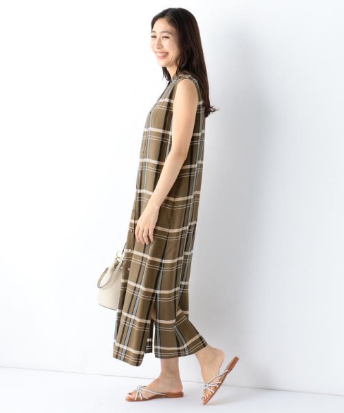 セール 50 Off Demi Luxe Beams チェック ノースリーブワンピース ビームス アウトレット Beams Outlet Magaseek