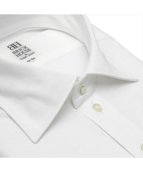 TOKYO SHIRTS(TOKYO SHIRTS)/ビズポロ 長袖 形態安定 ニットシャツ ワイド スリム メンズ/img02