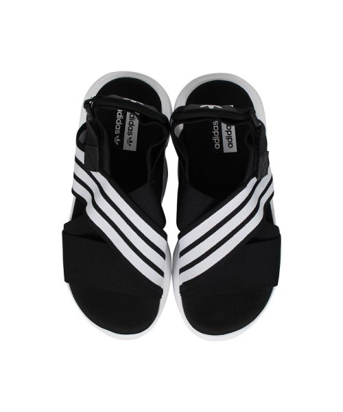 アディダス オリジナルス Adidas Originals マグマ サンダル スポーツサンダル メンズ レディース 厚底 Magmur Sandal W ブラッ アディダス Adidas Magaseek