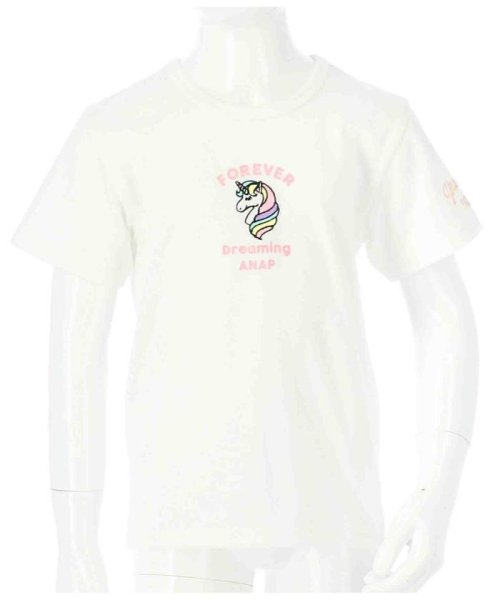 セール ユニコーン刺繍tシャツ アナップキッズ Anap Kids Magaseek