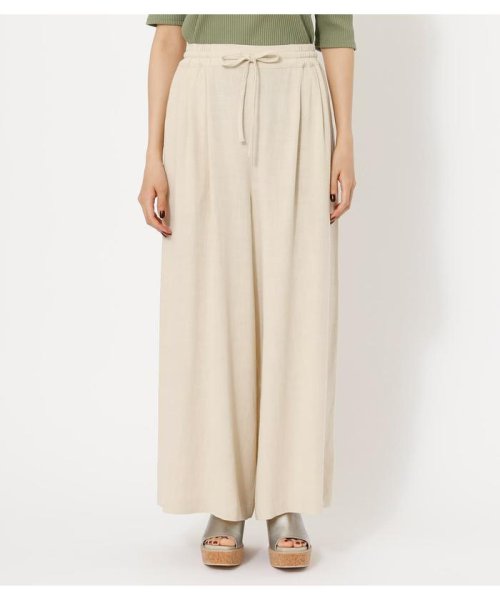 AZUL by moussy(アズールバイマウジー)/LINEN WIDE PANTS/img11