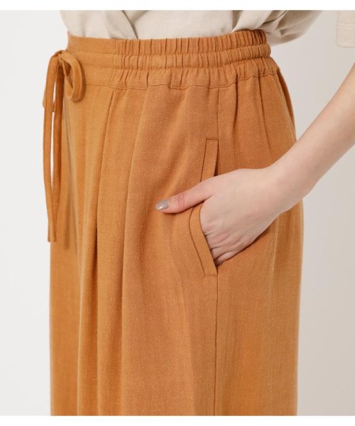 AZUL by moussy(アズールバイマウジー)/LINEN WIDE PANTS/img22
