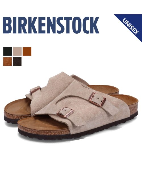 BIRKENSTOCK(ビルケンシュトック)/ビルケンシュトック BIRKENSTOCK チューリッヒ メンズ レディース ZURICH ビルケン サンダル 細幅 普通幅 ブラック トープ ブラウン/img01