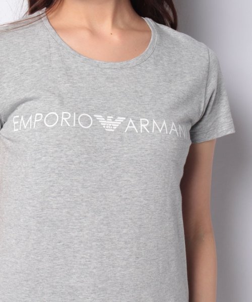 EMPORIO ARMANI(エンポリオアルマーニ)/エンポリオアルマーニ　アイコニックロゴタイトフィットクルーネックTシャツ/img03