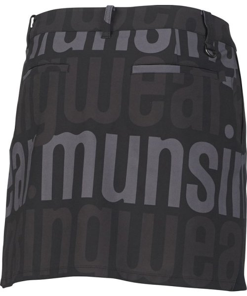 Munsingwear(マンシングウェア)/【ENVOY/エンボイ】ストレッチトリコットロゴプリントスカート（38cm丈/インナーパンツ付き）【アウトレッ/img02