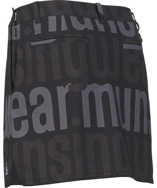 Munsingwear(マンシングウェア)/【ENVOY/エンボイ】ストレッチトリコットロゴプリントスカート（38cm丈/インナーパンツ付き）【アウトレッ/img03