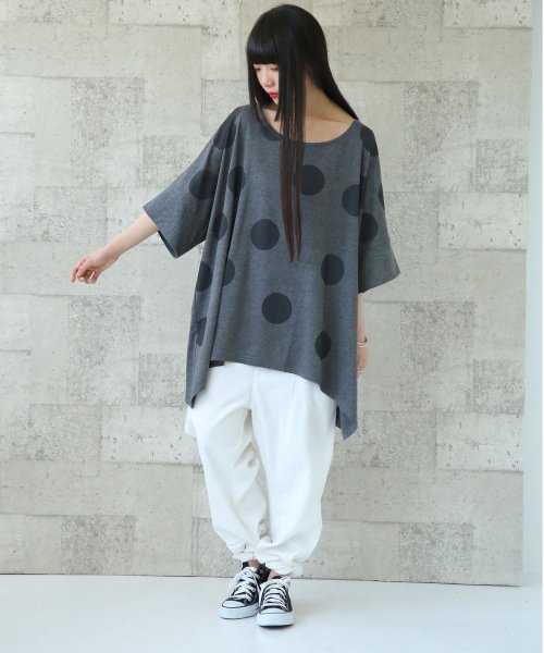 osharewalker(オシャレウォーカー)/『ニュアンスドットTシャツ』/img02