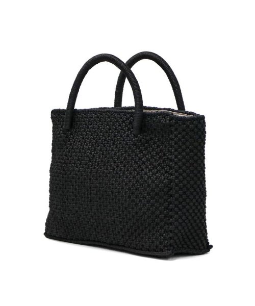 CLEDRAN(クレドラン)/クレドラン かごバッグ CLEDRAN バッグ HAND KNITTING SQUARE TOTE トートバッグ 横型 B5 スクエア CL－3146/img02