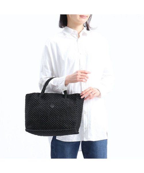 CLEDRAN(クレドラン)/クレドラン かごバッグ CLEDRAN バッグ HAND KNITTING SQUARE TOTE トートバッグ 横型 B5 スクエア CL－3146/img05