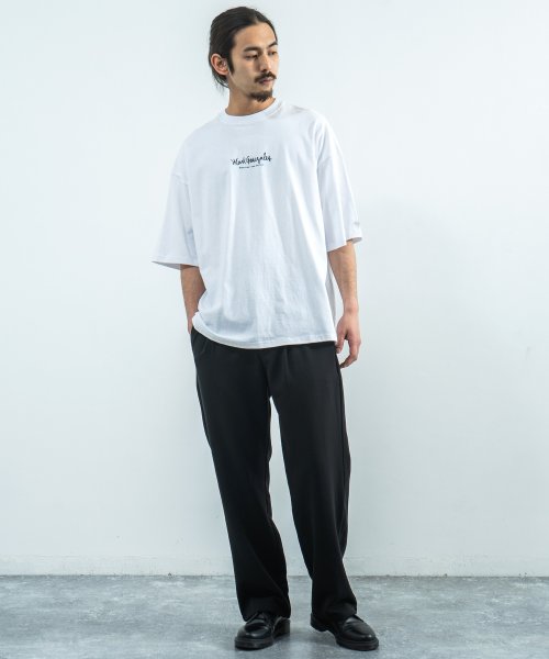 Rocky Monroe(ロッキーモンロー)/MARK GONZALES マークゴンザレス Tシャツ 半袖 メンズ レディース ビッグシルエット ルーズ ボックス 綿 コットン カジュアル ストリート プリ/img03