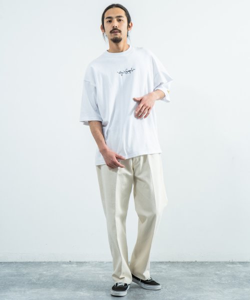 Rocky Monroe(ロッキーモンロー)/MARK GONZALES マークゴンザレス Tシャツ 半袖 メンズ レディース ビッグシルエット ルーズ ボックス 綿 コットン カジュアル ストリート プリ/img05