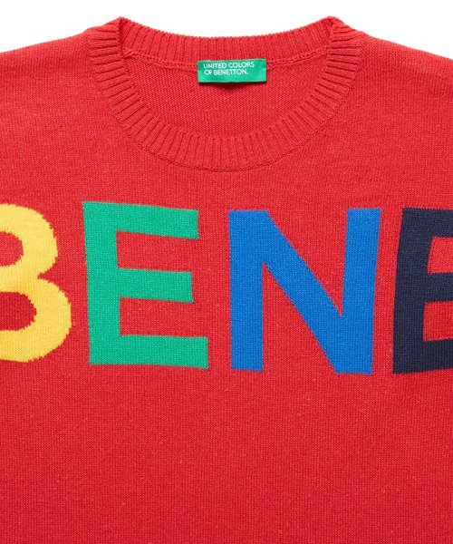 BENETTON (UNITED COLORS OF BENETTON BOYS)(ユナイテッド　カラーズ　オブ　ベネトン　ボーイズ)/カラフルロゴニット・セーター/img06