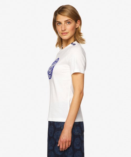 BENETTON (women)(ベネトン（レディース）)/サイドボタンPROVENCEモチーフTシャツ・カットソー/img01