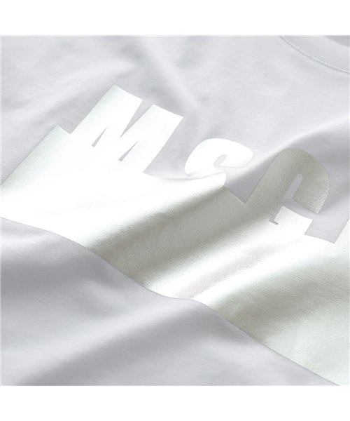 MSGM(MSGM)/【MSGM(エムエスジーエム)】2641 2841 MDM180 カラー2色 半袖 Tシャツ カットソー クルーネック 丸首 レディース/img05