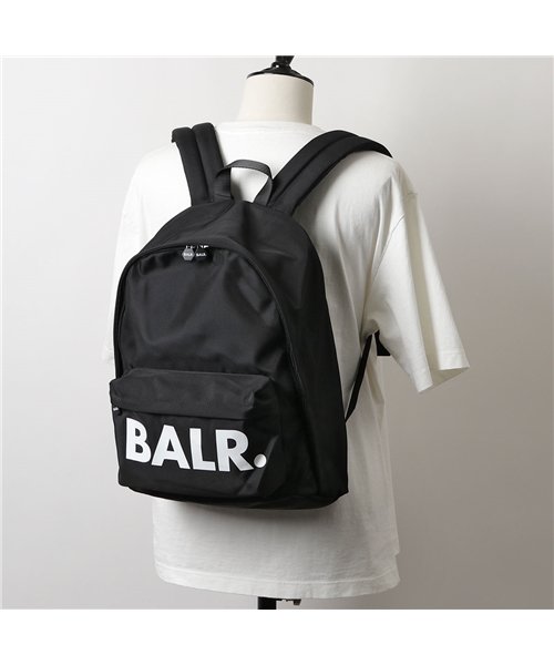 BALR(ボーラー)/【BALR.(ボーラー)】U－Series Classic Backpack ナイロン バックパック リュック ロゴ Black 鞄 メンズ/img01