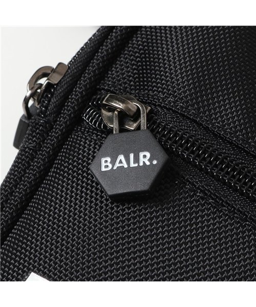 BALR(ボーラー)/【BALR.(ボーラー)】B10035 Cross Body Bag ナイロン ショルダーバッグ サコッシュ ウエストポーチ ロゴ 鞄 Black メンズ   /img04