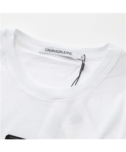 Calvin Klein(カルバンクライン)/【Calvin Klein(カルバンクライン)】CALVIN KLEIN JEANS カルバンクライン ジーンズ J20J212919 クルーネック ベロアプリ/img03