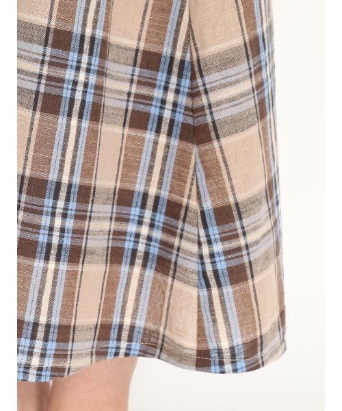 ニットドッキングチェックワンピース スナイデル Snidel Magaseek