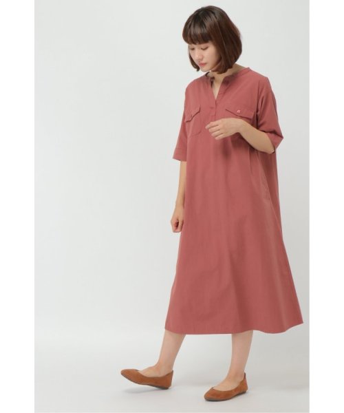 セール コットンダブルポケットロングワンピース エルビーシー Lbc Magaseek