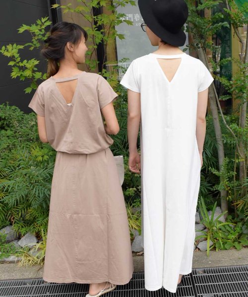 ARGO TOKYO(アルゴトウキョウ)/Recycle cotton back design one－piece 29081/img20