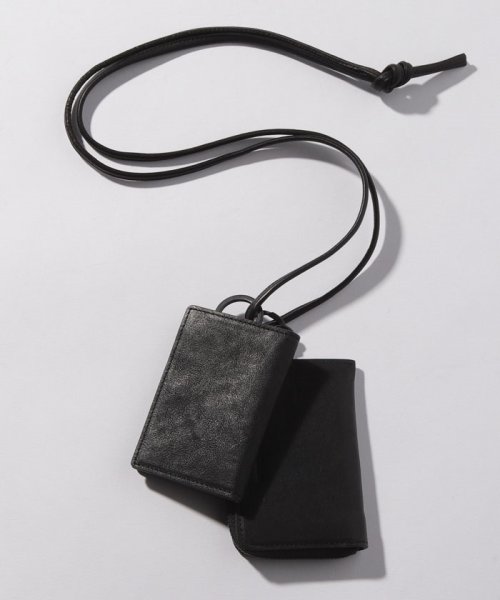 PATRICK STEPHAN(パトリックステファン)/Leather wallet & card case ’empty－handed’/img01