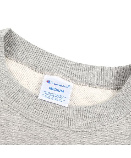 CHAMPION(チャンピオン)/チャンピオン Champion トレーナー スウェット メンズ レディース ロゴ CLEW NECK SWEAT ブラック ホワイト グレー ネイビー オートミ/img04