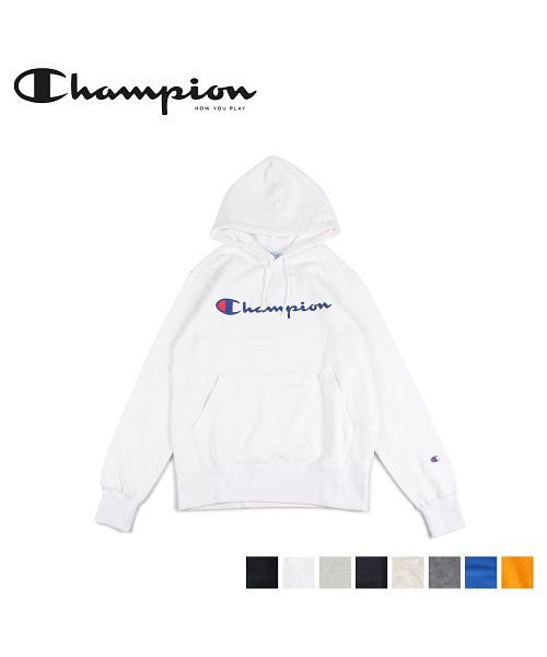 CHAMPION(チャンピオン)/チャンピオン Champion パーカー スウェット プルオーバー メンズ レディース ロゴ PULLOVER HOODED SWEATSHIRT ブラック ホ/img02