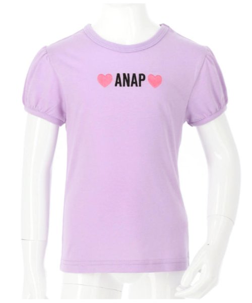 ANAP KIDS(アナップキッズ)/シンプルパフスリーブTシャツ/img10