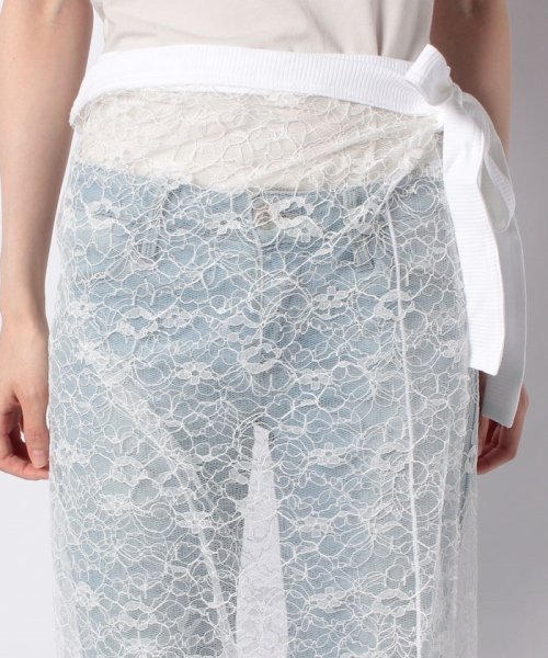 SHIPS WOMEN OUTLET(シップス　ウィメン　アウトレット)/VR:Lace Rap SKIRT/img03