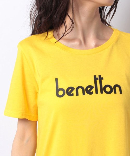BENETTON (women)(ベネトン（レディース）)/ブランドボックスロゴプリント半袖Tシャツ・カットソー/img03