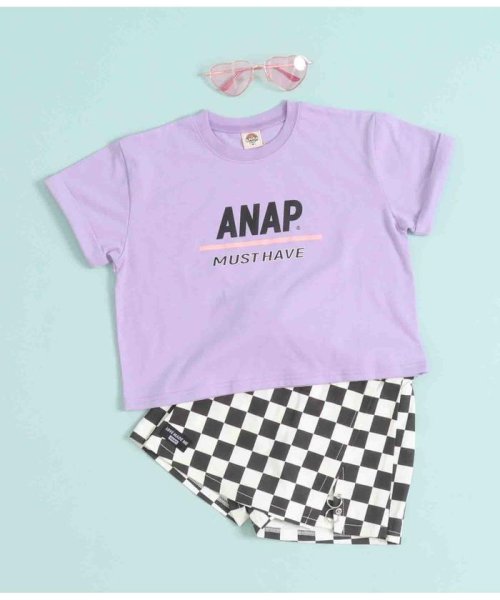 ANAP KIDS(アナップキッズ)/チェッカープリントトップス/img02