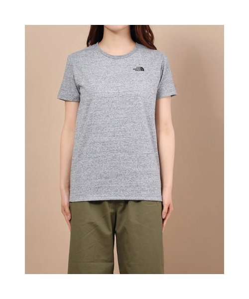 ザ ノース フェイス The North Face レディース アウトドア 半袖tシャツ S S Square Logo Tee Ntw338 ザ ノース フェイス The North Face Magaseek