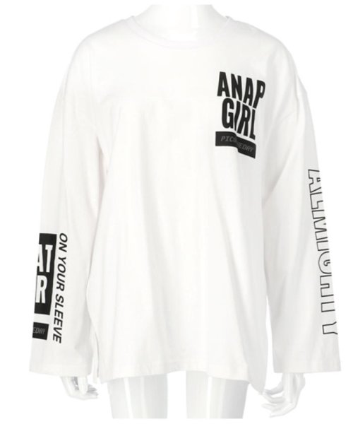 ANAP　GiRL(アナップガール)/ビッグサイズロングTシャツ/img19